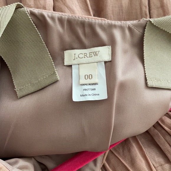 J Crew Ruched Ribbon Strap Dress - Picture 5 of 5